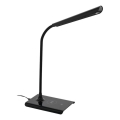 Eglo 55122 - Lâmpada de mesa LED regulável com carregamento sem fios LED/5,5W/230V preta