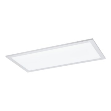 Eglo 55149 - Painel LED RGBW de sobrepor, dimerizável, 12W/230V, 2700-6500K, 30x60 cm, branco + controlo remoto