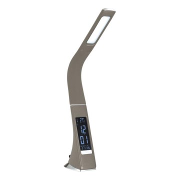 Eglo 55155 - Candeeiro de mesa recarregável com dimmer LED/3,2W/230V taupe