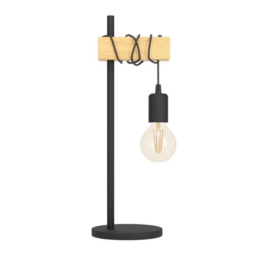 Eglo 55249 - Candeeiro de mesa TOWNSHEND 1xE27/10W/230V