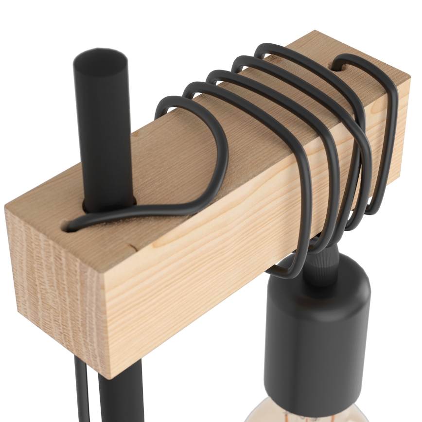 Eglo 55249 - Candeeiro de mesa TOWNSHEND 1xE27/10W/230V