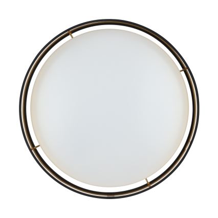 Eglo 55267 - Luminária de teto LED MASERLO LED/16W/230V 3000K Ø 40,5 cm preto/cobre