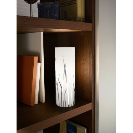 Eglo 55807 - Candeeiro de mesa LED 1xE14/5,5W/230V branco/cromado brilhante