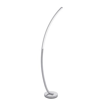 Eglo 55914 - Candeeiro de pé LED regulável LED/17,5W/230V cromado mate