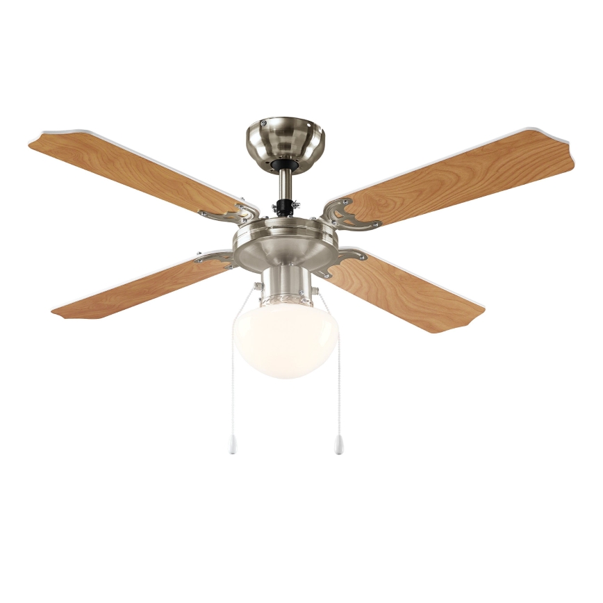 Eglo 56035 - Ventilador de teto LED 1xE27/4,9W/230V 3000K, diâmetro 106,6 cm