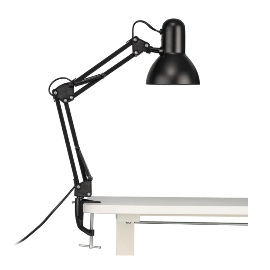 Eglo 56043 - Candeeiro de mesa LED com clip 1xE14/4,9W/230V preto