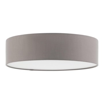 Eglo 56136 - Luminária de teto LED 2xE27/11W/230V Ø 38 cm, cinza