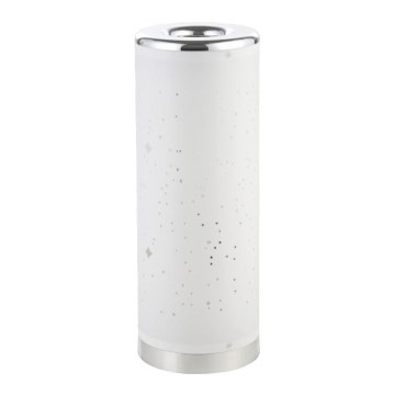 Eglo 56139 - Lâmpada de mesa LED RGBW regulável LED/6W/230V branca + controlo remoto