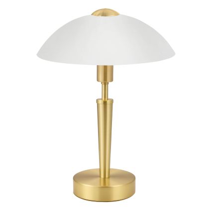 Eglo 56252 - Candeeiro de mesa LED regulável SOLO 1xE14/4,5W/230V dourado