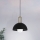 Eglo 56459 - Candeeiro pendente em cabo CALMANERA 1xE27/40W/230V preto