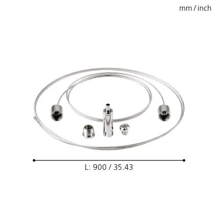 Eglo - Cabo de suspensão 90cm