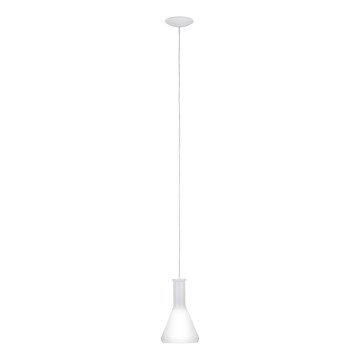 Eglo 62264 - Lustre suspenso PASCOA PRO 1xE27/60W/230V 16,8 cm branco