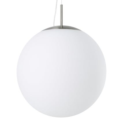 Eglo 63271 - Pendente em cabo PIEDALE 1xE27/60W/230V Ø 43 cm cromado mate