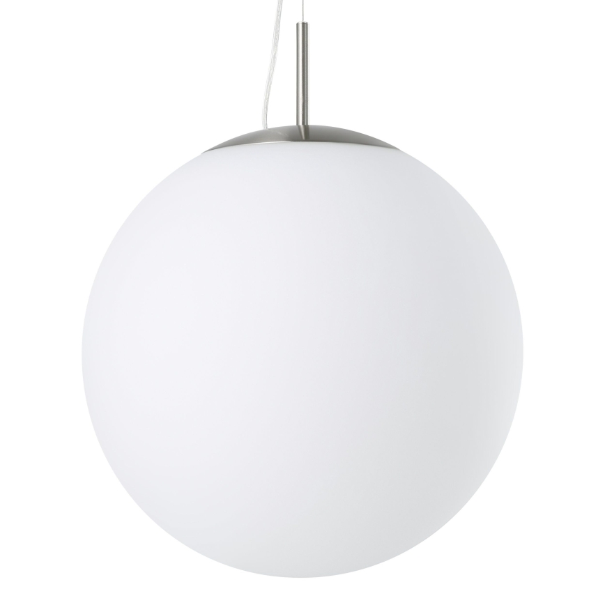 Eglo 63271 - Pendente em cabo PIEDALE 1xE27/60W/230V Ø 43 cm cromado mate