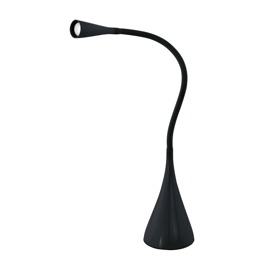 Eglo 64975 -Candeeiro de mesa LED flexível com regulação SNAPORA PRO LED/3,5W/230V 3000K preto