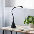Eglo 64975 -Candeeiro de mesa LED flexível com regulação SNAPORA PRO LED/3,5W/230V 3000K preto