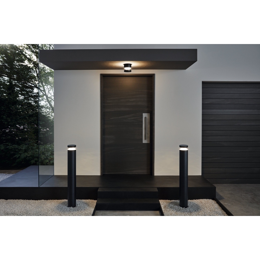 Eglo 65038 - Aplique de parede LED para exterior MELZO PRO LED/11W/230V 3000K IP44 preto