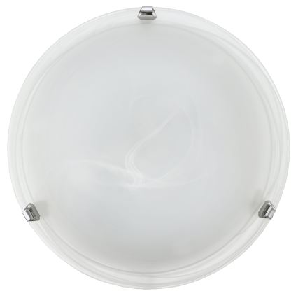 Eglo - Candeeiro de teto 2xE27/25W/230V em vidro de alabastro