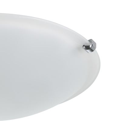 Eglo - Candeeiro de teto 2xE27/25W/230V em vidro de alabastro