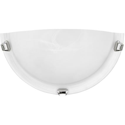 Eglo - Aplique de parede 1xE27/60W/230V com vidro alabastrino