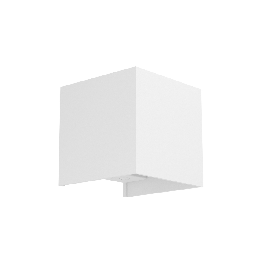 Eglo - Aplique de parede recarregável e regulável para exterior com sensor de movimento e de crepúsculo LED/2,2W/5V IP44 branco