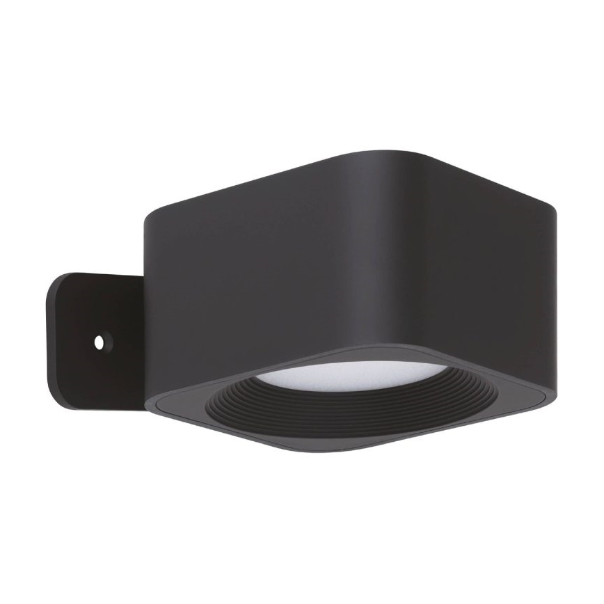 Eglo - Aplique de parede LED tátil, recarregável e dimerizável LED/5W/5V 2700/4000/6500K 2000 mAh preto