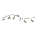 Eglo 75218 - Foco LED TRAVALE 6xGU10/3W/230V cromado brilhante