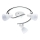 Eglo 75303 - Spot LED DAKAR 3xE14/3,5W/230V 3000K Ø 29,5 cm