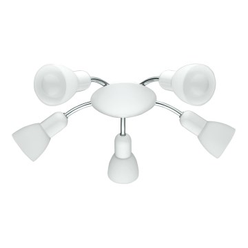 Eglo 75305 - Candeeiro LED de focos DAKAR 5xE14/3,5W/230V branco