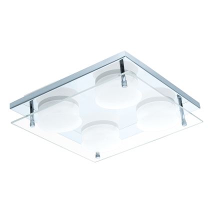 Eglo 75329 - Luminária de Teto LED ABIOLA 4xLED/6W/230V, cromo brilhante