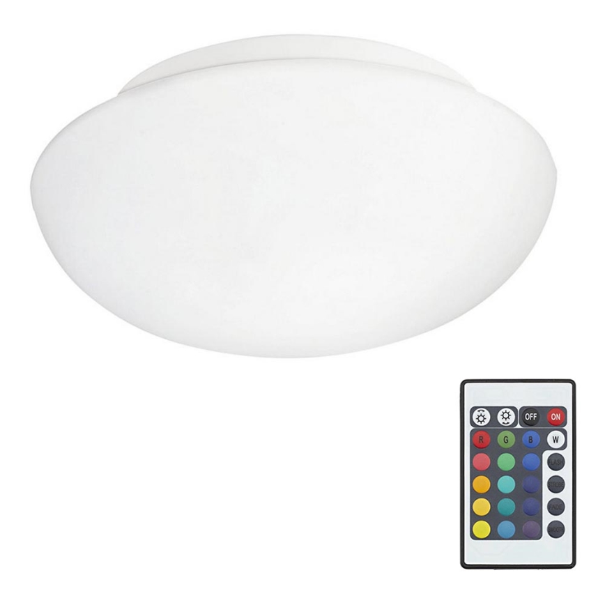 Eglo 75351 - Luminária de teto LED RGB dimmerizável ELLA-C 1xE27/7,5W/230V + comando à distância