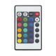 Eglo 75356 - Candelabro integrado com regulação com LED e RGB DAKAR-C 5xE14/4W + controlo remoto