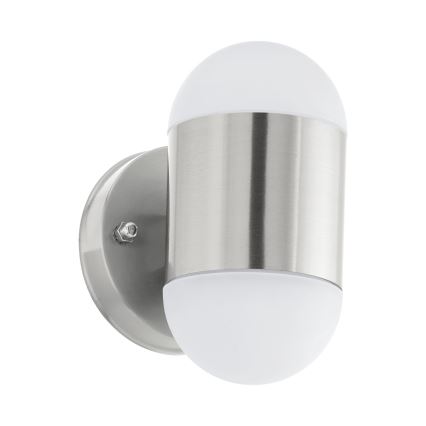 Eglo 75392 - Aplique de Parede Exterior LED MEROLA 2xLED/3,7W/230V IP44 cromo mate