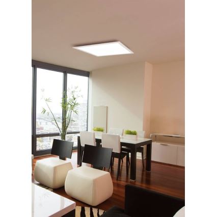 Eglo 75525 - Luminária de teto LED RGBW regulável SALOBRENA LED/12W/230V 2700-6500K + comando à distância