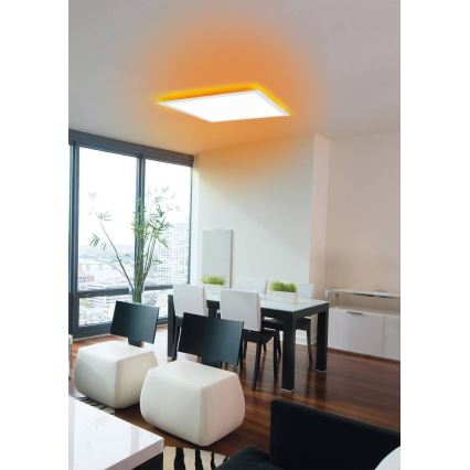Eglo 75525 - Luminária de teto LED RGBW regulável SALOBRENA LED/12W/230V 2700-6500K + comando à distância
