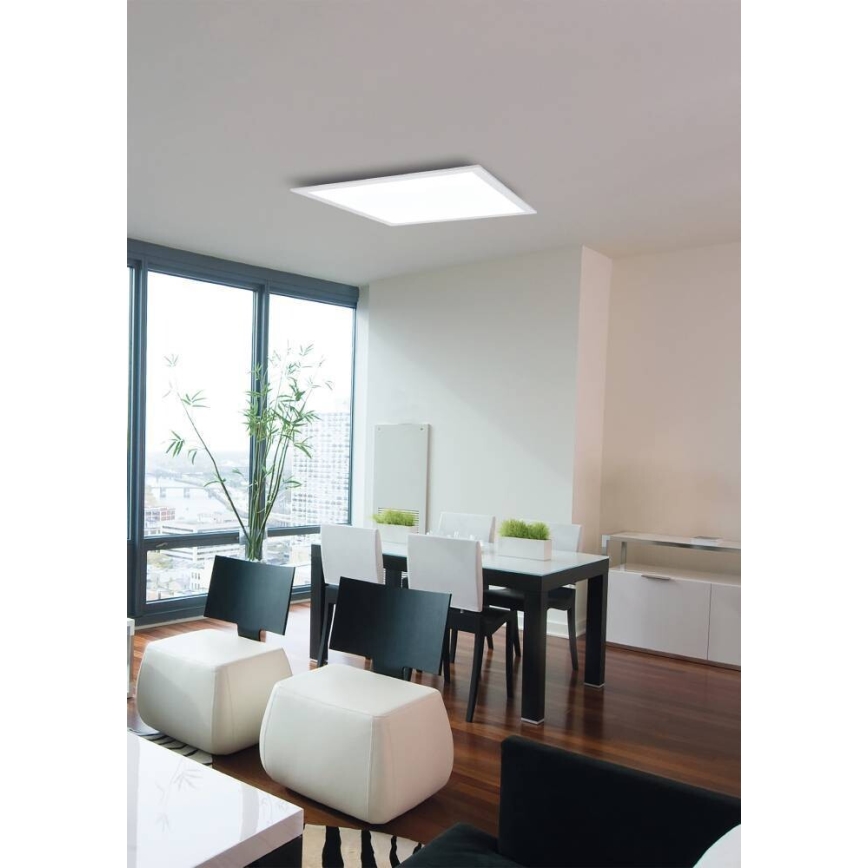 Eglo 75525 - Luminária de teto LED RGBW regulável SALOBRENA LED/12W/230V 2700-6500K + comando à distância