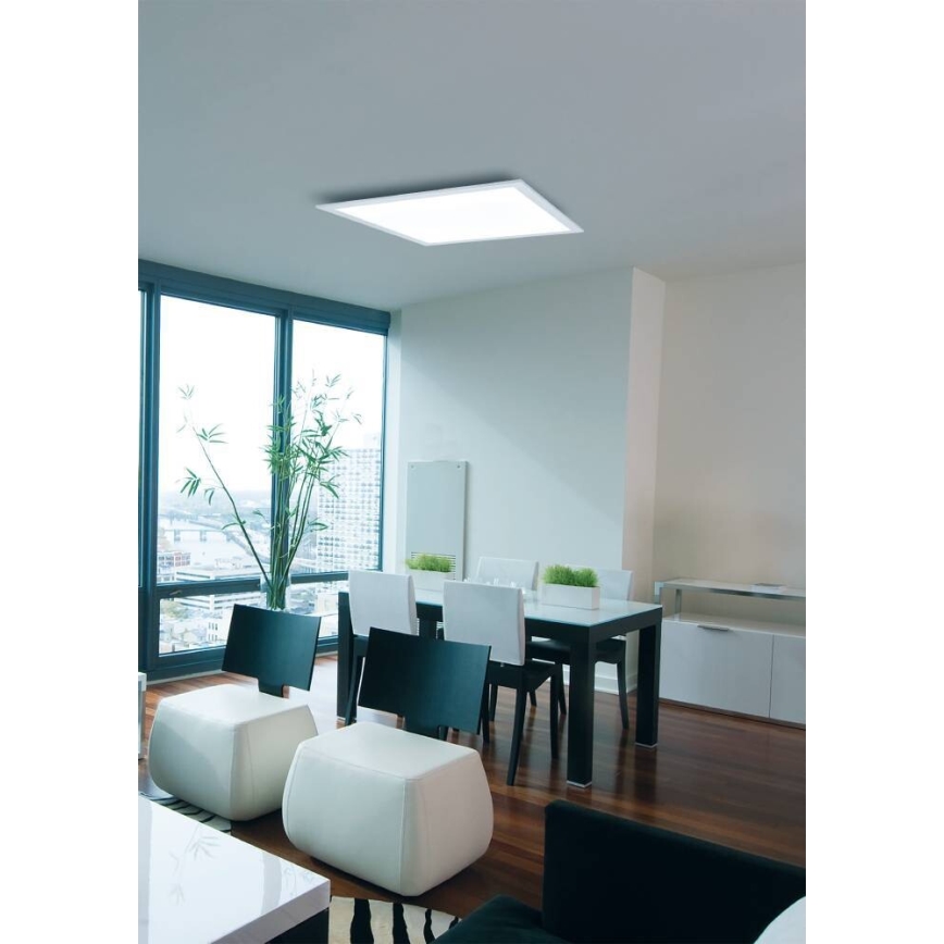 Eglo 75525 - Luminária de teto LED RGBW regulável SALOBRENA LED/12W/230V 2700-6500K + comando à distância