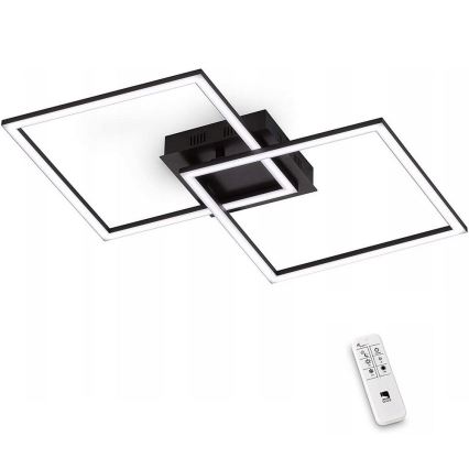 Eglo - Candelabro integrado LED com regulação LED/28W/230V 3000-6500K + controlo remoto