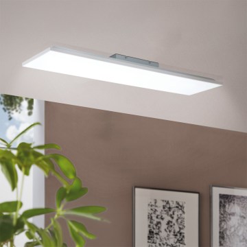 Eglo 75615 - Painel LED de sobrepor CALEMAR LED/19W/230V 24,2 x 99,2 cm branco
