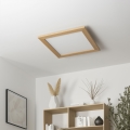 Eglo 75643 - Iluminação de teto LED CALEMAR LED/19W/230V 4000K 43,7x 43,7 cm carvalho