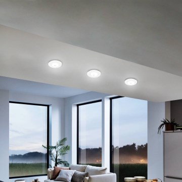 Eglo 75763 - CONJUNTO 3x Focos de encastrar LED ZUJAR LED/3,4W/230V branco