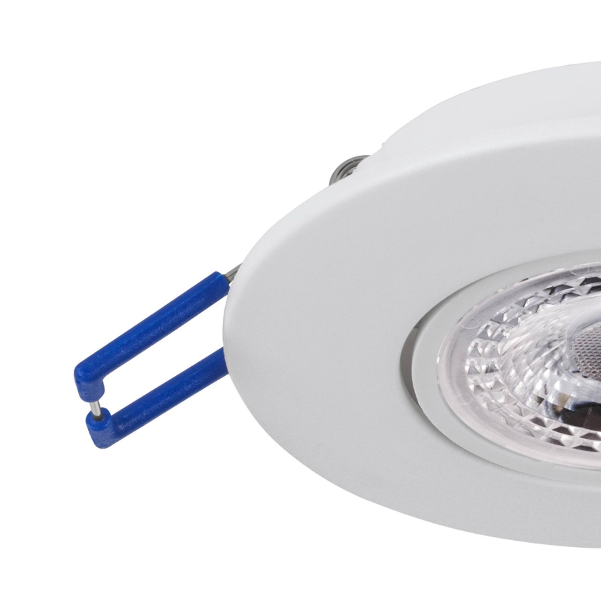 Eglo 75763 - CONJUNTO 3x Focos de encastrar LED ZUJAR LED/3,4W/230V branco