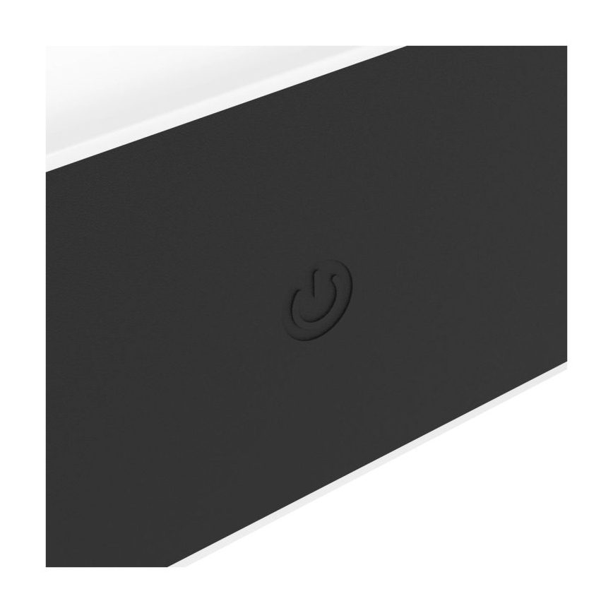 Eglo - LED dimerizável recarregável com controlo táctil, aplique de parede para exterior LED/5W/5V 2000 mAh 3000/4000/6500K IP44 preto