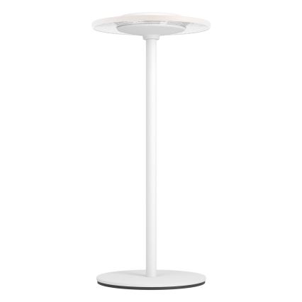 Eglo - Lâmpada de mesa tátil recarregável LED RGBW regulável LED/5V 2000 mAh branca