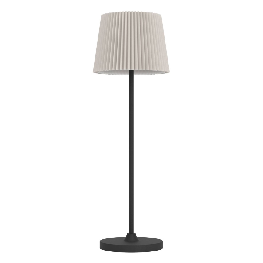 Eglo - LED candeeiro de mesa tátil regulável recarregável LED/3,8W/5V 2400/3000/4000K 2000 mAh preto/creme