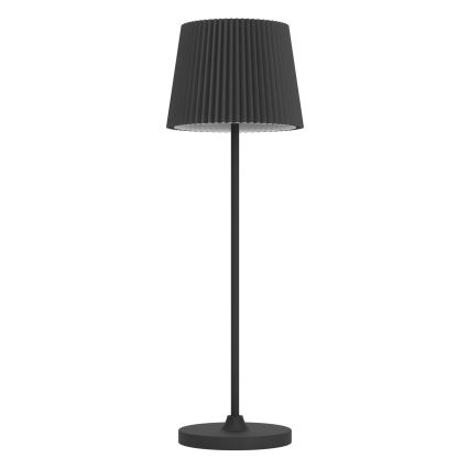 Eglo - Lâmpada de mesa LED tátil recarregável e dimerizável LED/3,8W/5V 2400/3000/4000K 2000 mAh preta