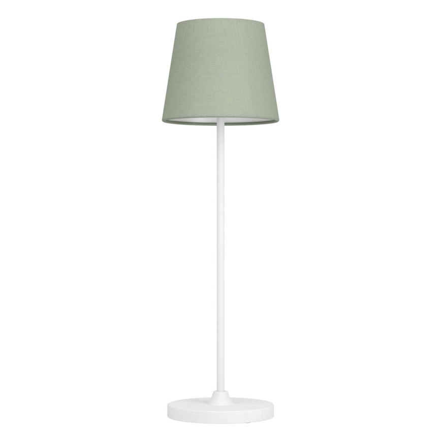 Eglo - Lâmpada de mesa recarregável tátil e regulável LED/3,8W/5V 2400/3000/4000K 2000 mAh branca/verde