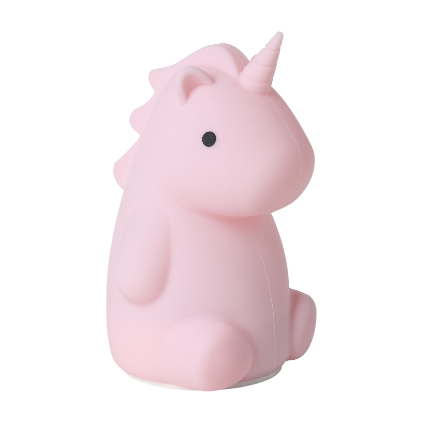 Eglo - LED RGBW luz noturna infantil recarregável sensível ao toque LED/5W/5V 1200 mAh unicórnio