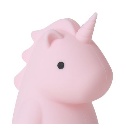 Eglo - LED RGBW luz noturna infantil recarregável sensível ao toque LED/5W/5V 1200 mAh unicórnio