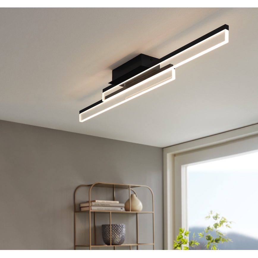 Eglo 780433 - Iluminação de teto para casa de banho LED YANGUAS 2xLED/11W/230V 3000K IP44 cromado mate